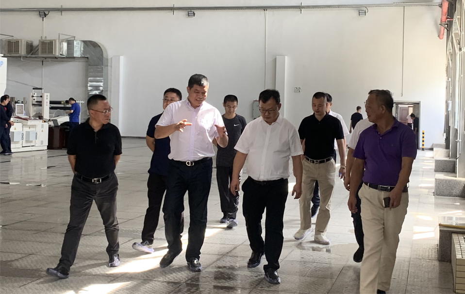 福清市代市长张新怿一行领导 莅临918博天堂官方网站新材料科技工业园参观调研